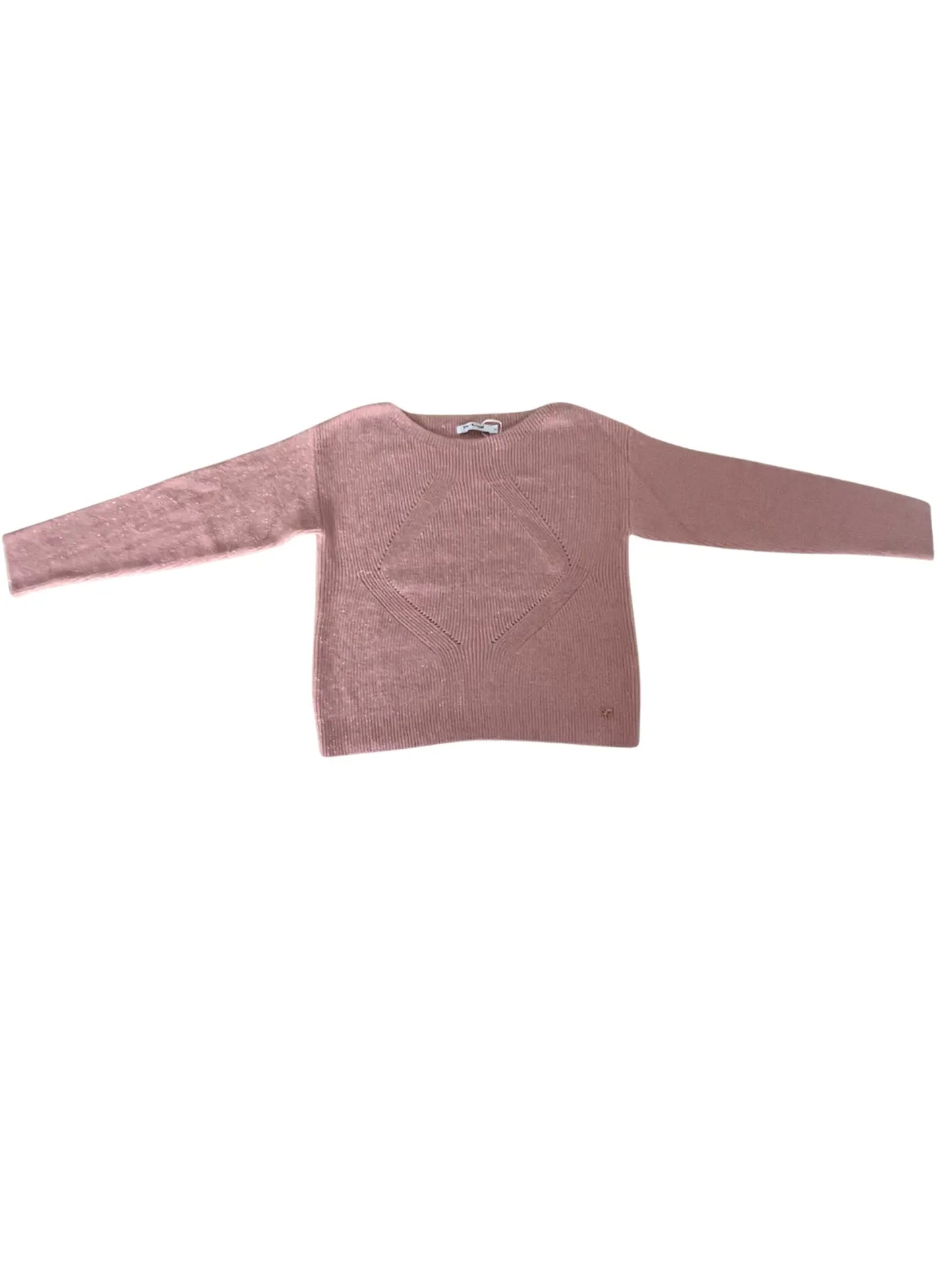 Maglione scollo a barca Rosa Artigli Vesti Quasi Gratis