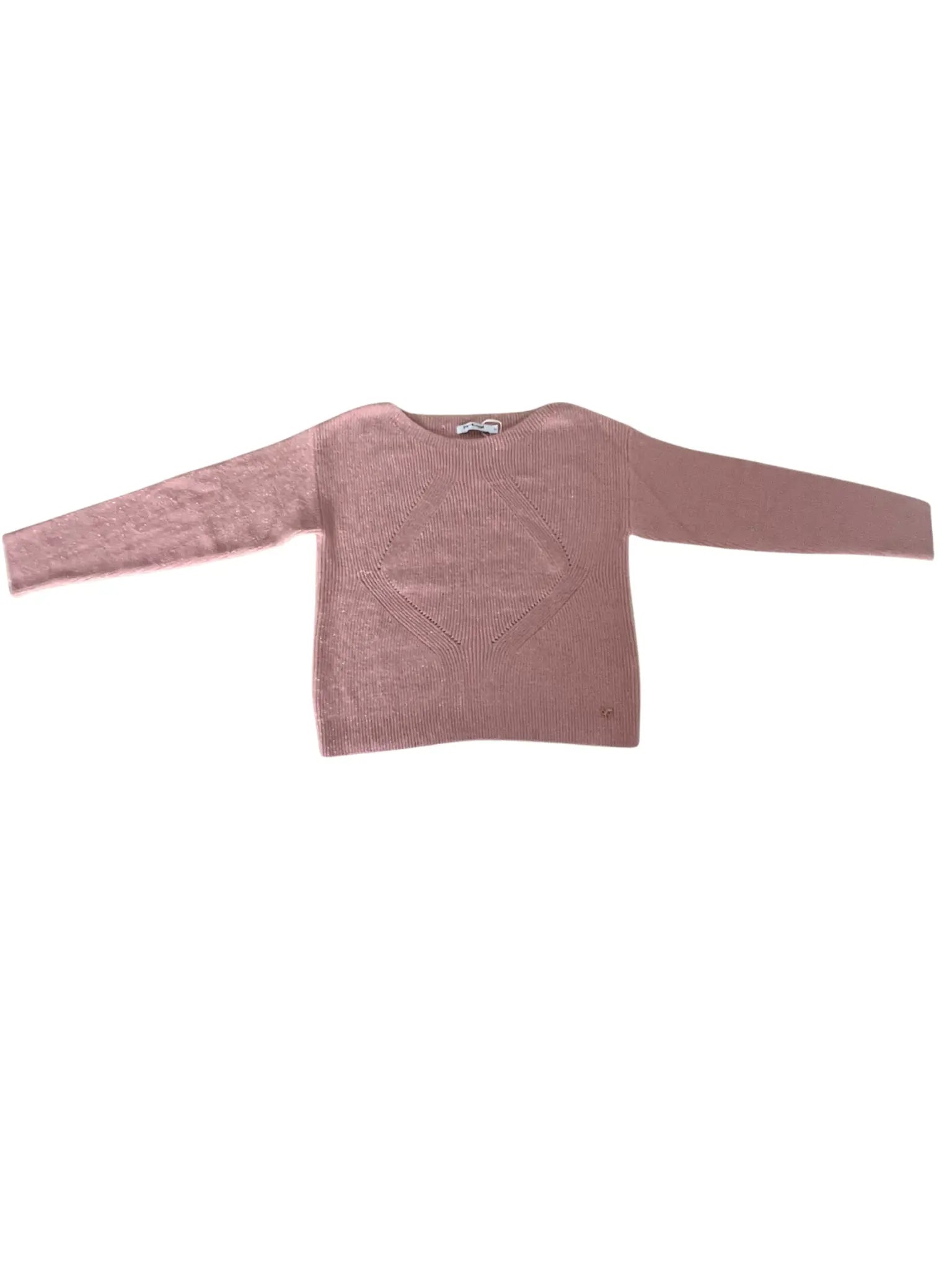 Maglione scollo a barca Rosa Artigli Vesti Quasi Gratis