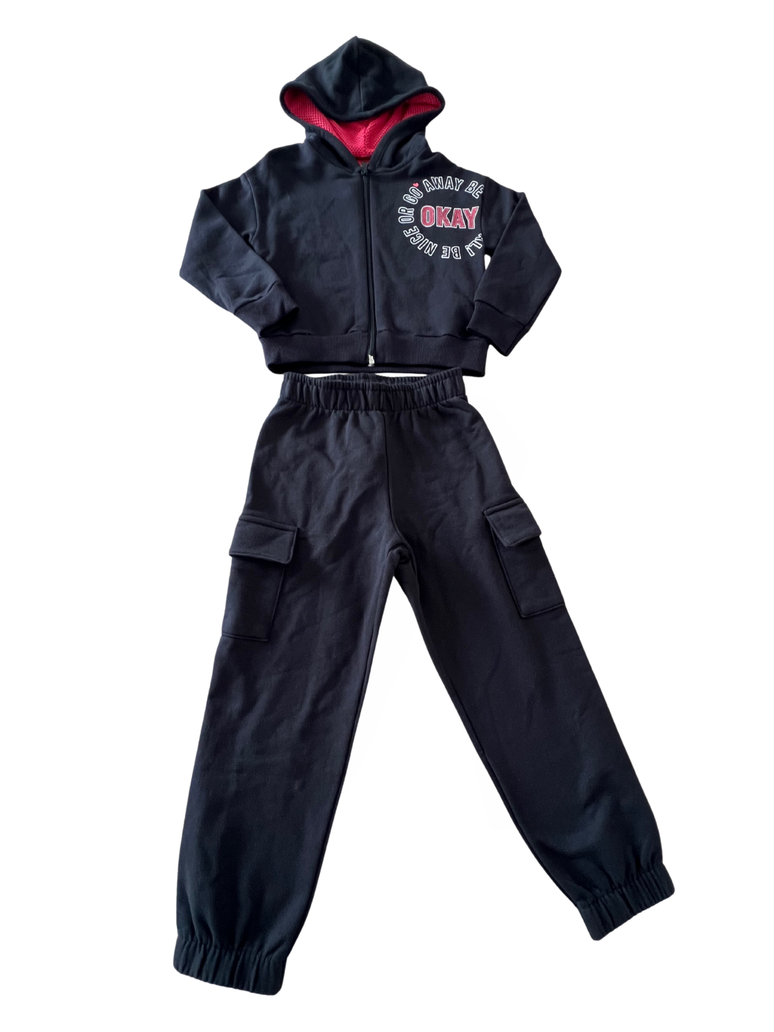 Set Tuta Kyly zip Bambina Vesti Quasi Gratis