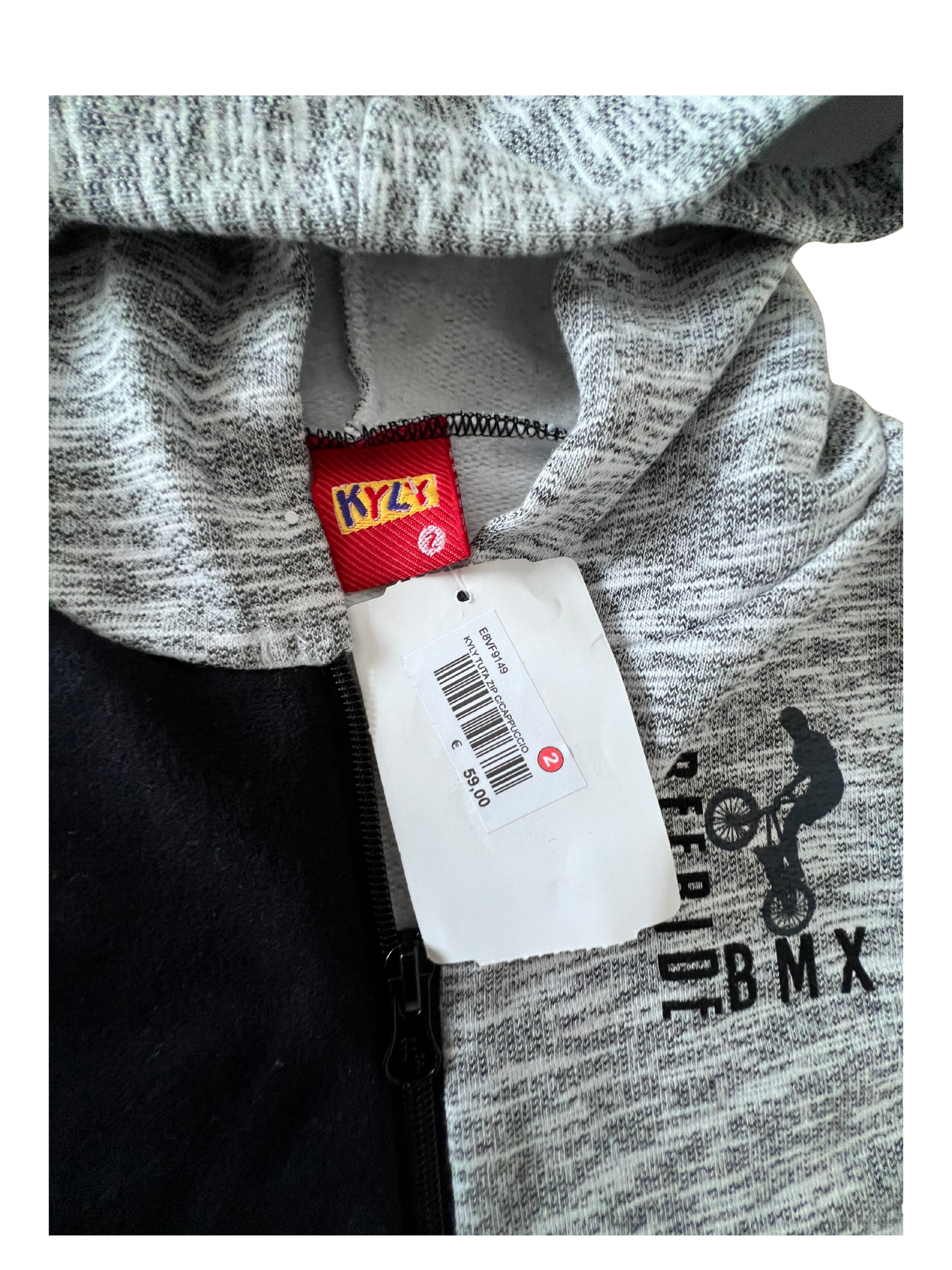 Set Kyly Extreme Zip Bambino Vesti Quasi Gratis