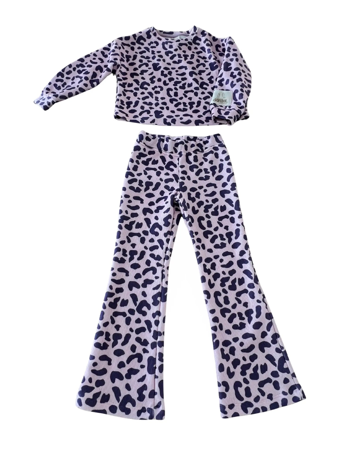 Set Dimensione Danza maculato viola bambina Vesti Quasi Gratis