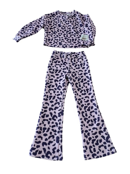 Set Dimensione Danza maculato viola bambina Vesti Quasi Gratis