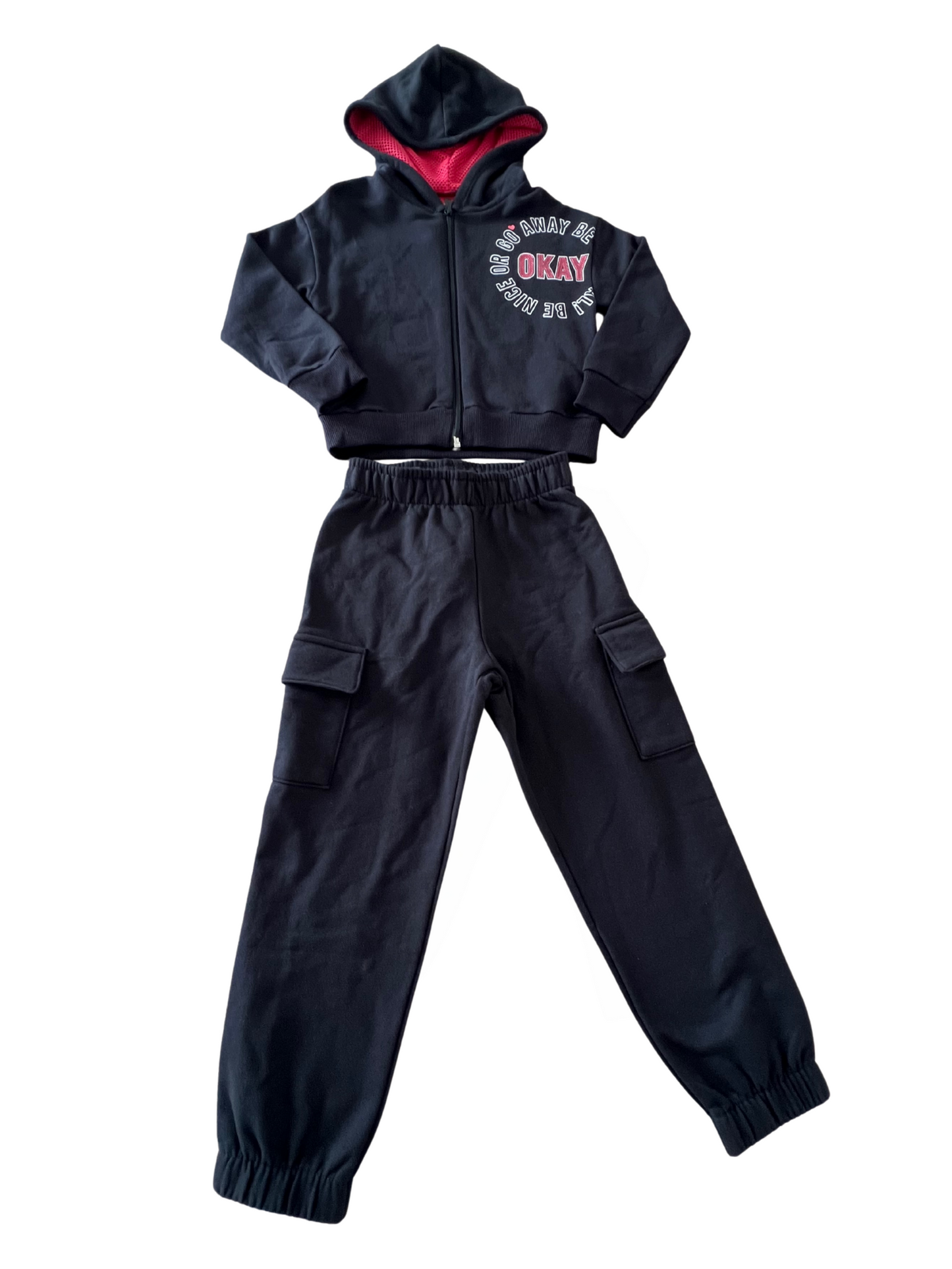 Set Tuta Kyly zip Bambina Vesti Quasi Gratis