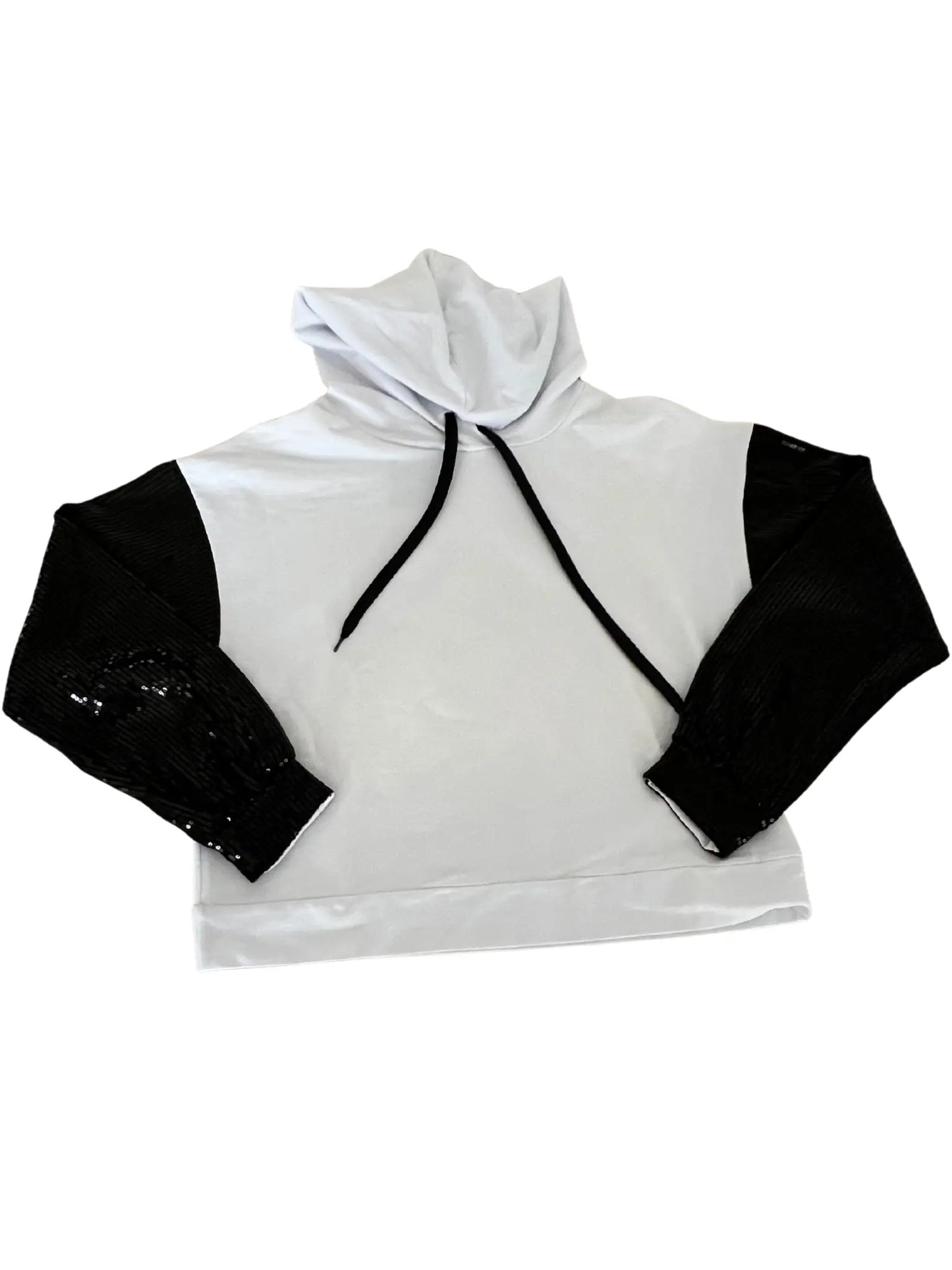 Felpa Bicolore corta J'AIME Vesti Quasi Gratis