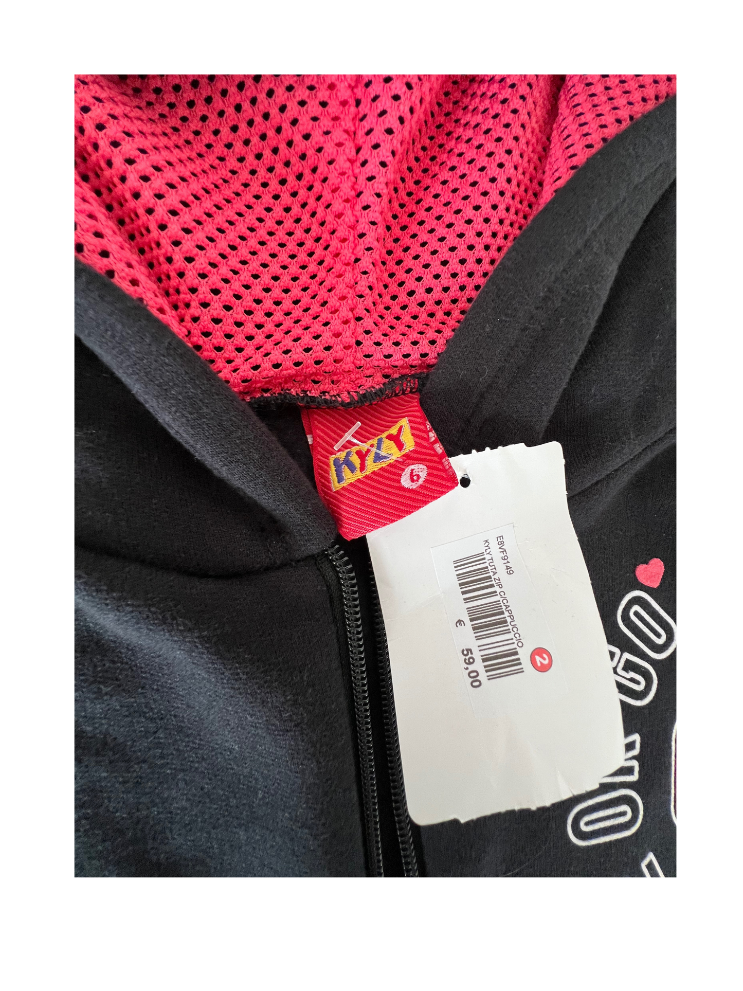 Set Tuta Kyly zip Bambina Vesti Quasi Gratis