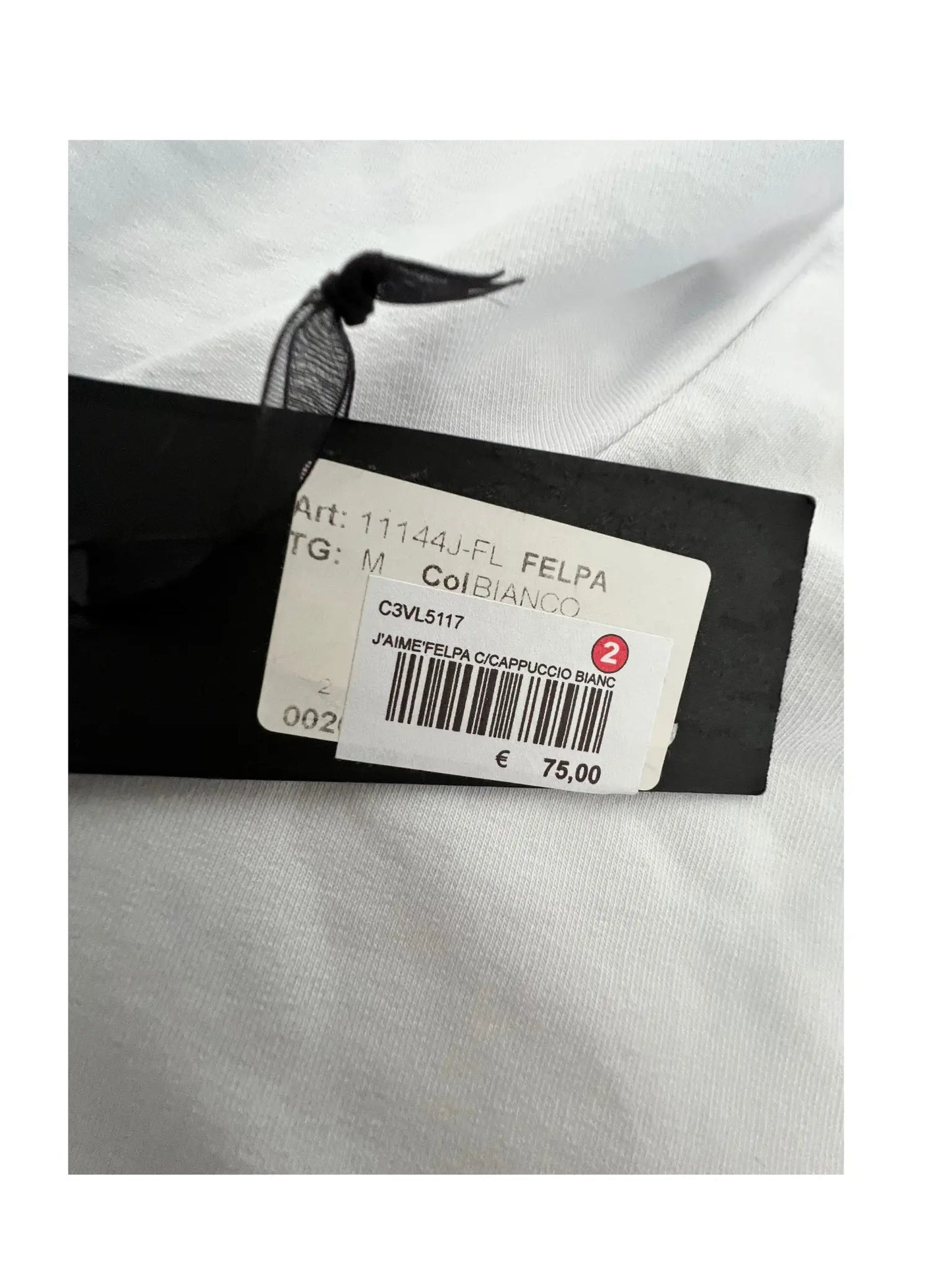 Felpa Bicolore corta J'AIME Vesti Quasi Gratis