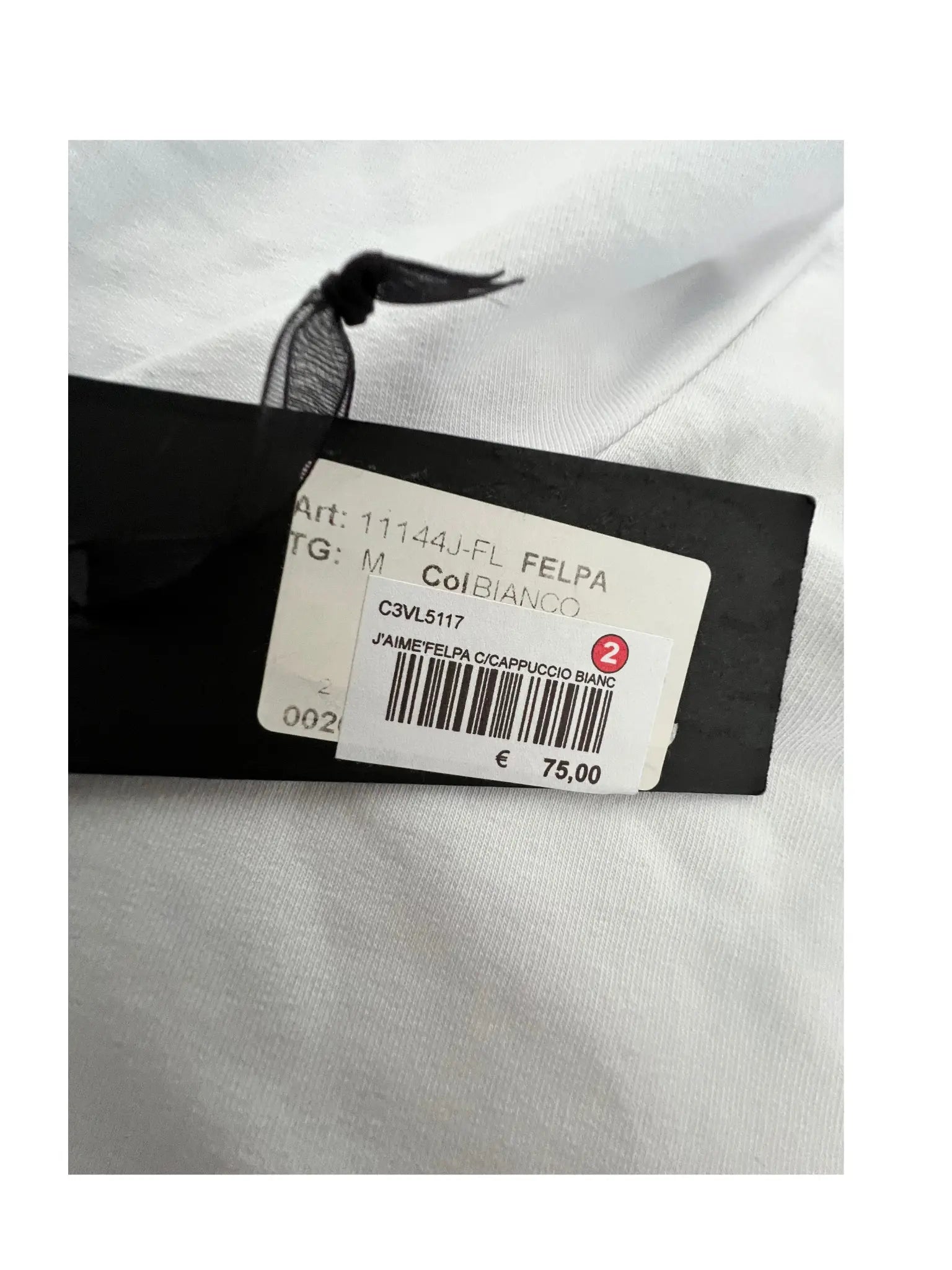 Felpa Bicolore corta J'AIME Vesti Quasi Gratis