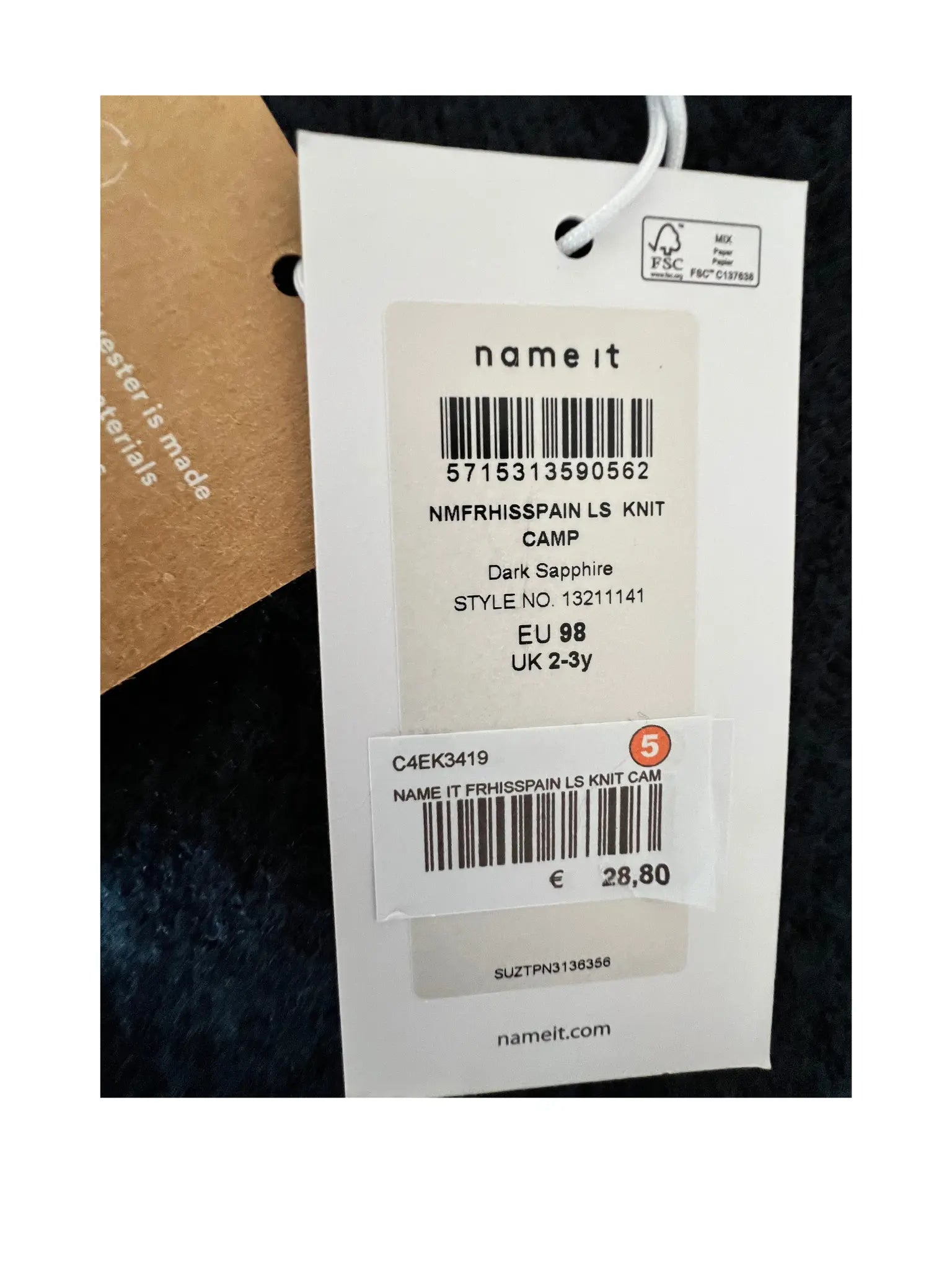 Maglioncino Blue name it Bambina Vesti Quasi Gratis